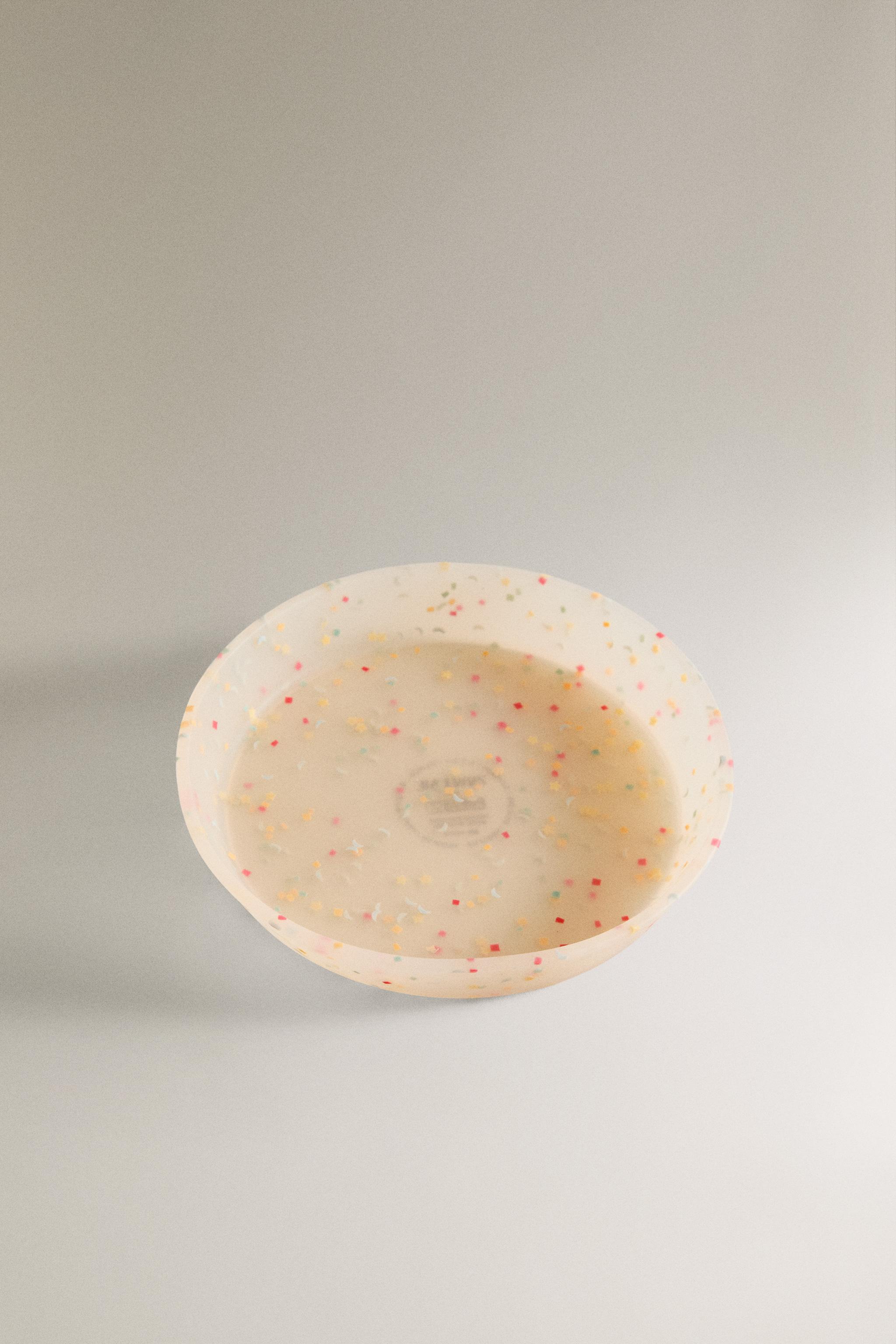 ASSIETTE ENFANT SILICONE CONFETTIS