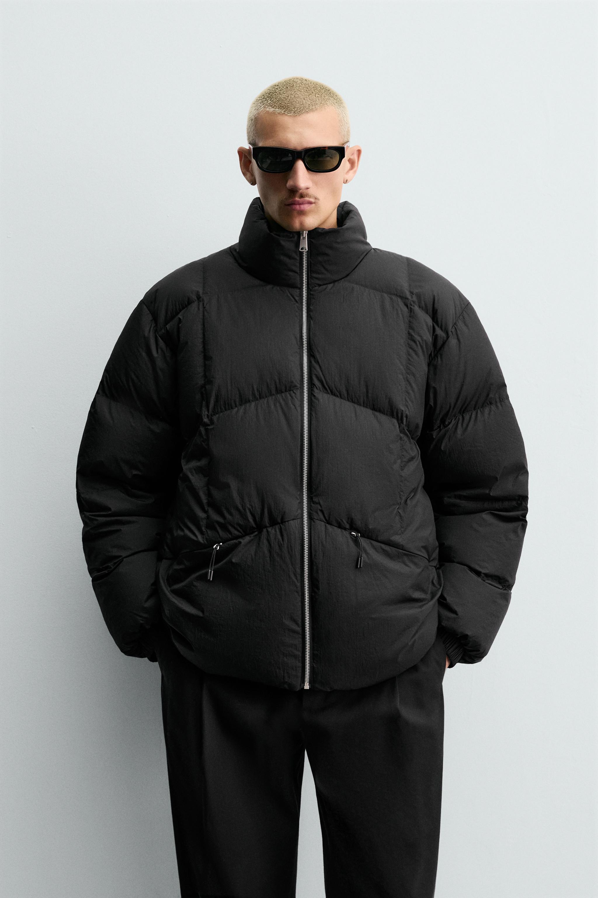 100% FEATHER PUFFER JACKET