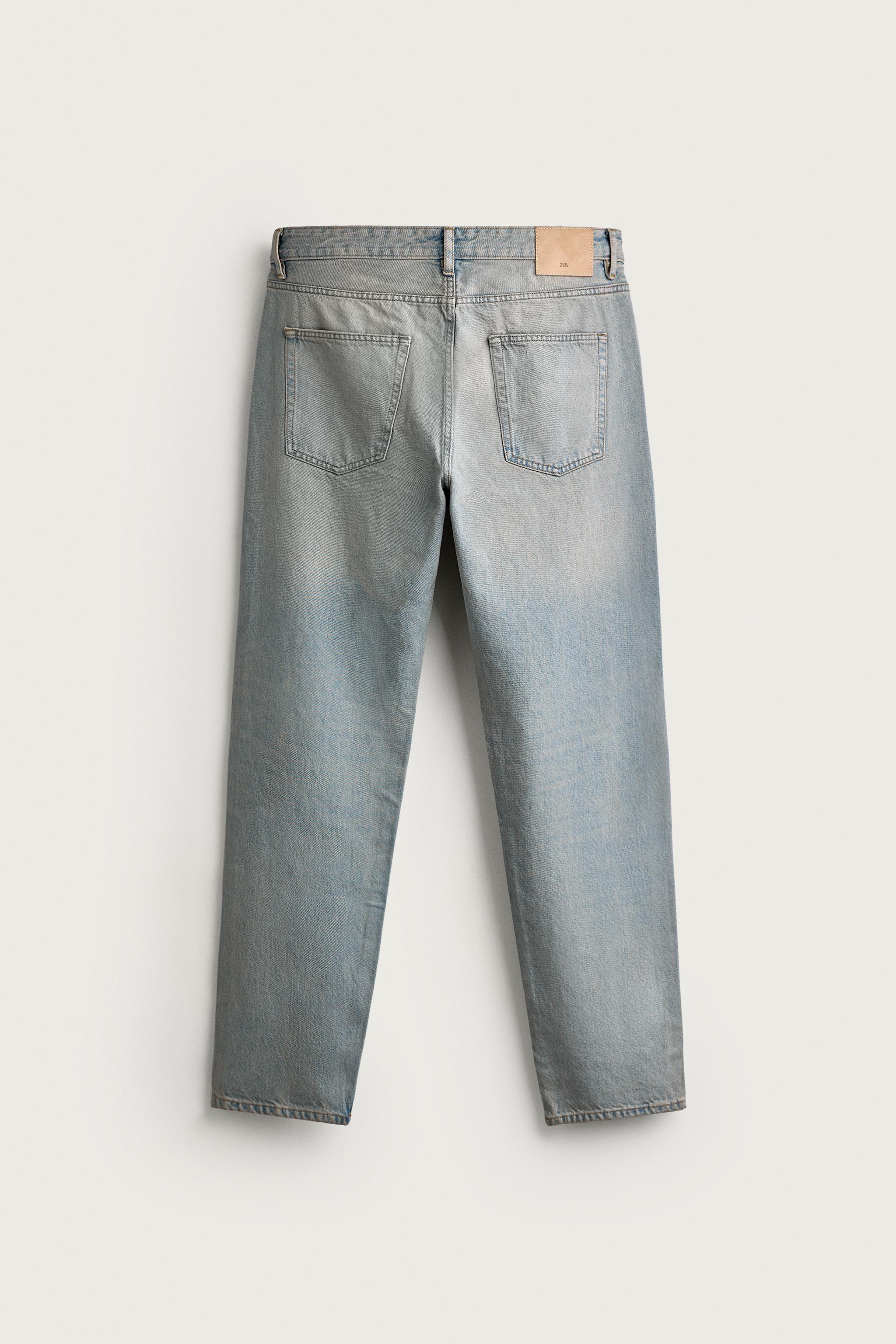 Zara SLIM TAPERED FIT JEAN görsel 2
