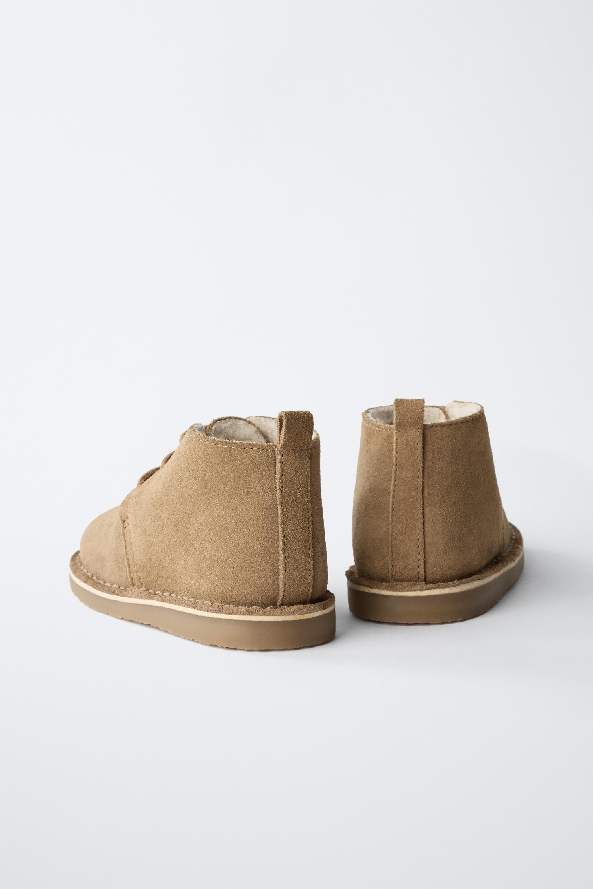 BOTTES EN CUIR DOUBLÉES
