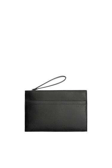 Zara COMBINATION CLUTCH - Black