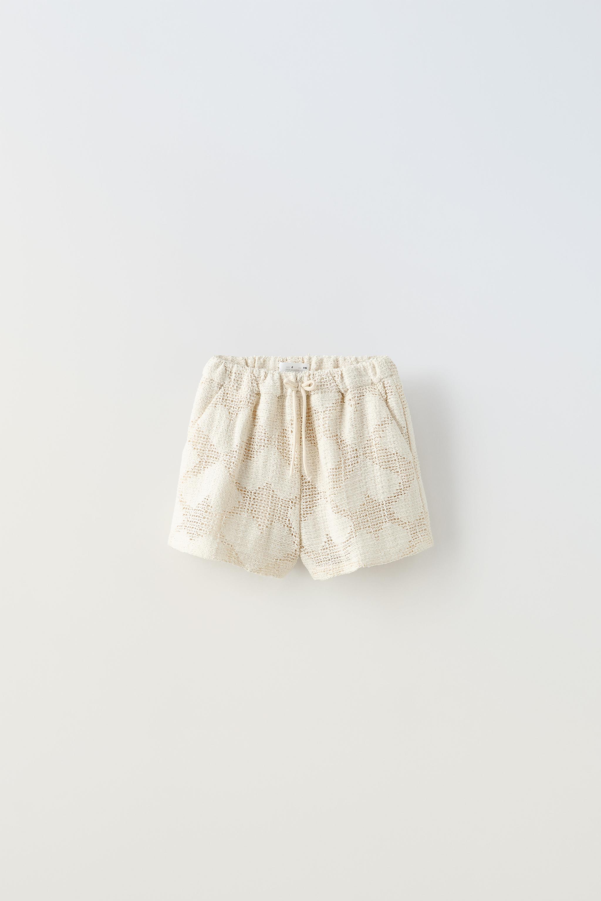 Zara sales lace shorts