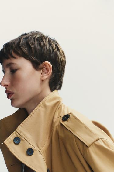 TRENCH COURT - Camel moyen de Zara - Image 3