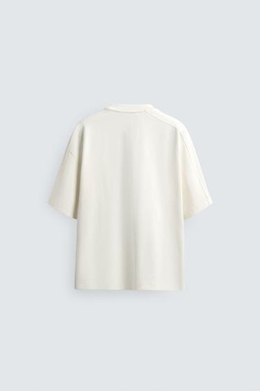 SWEAT STRUCTURÉ COMPACT - Blanc de Zara - Image 7