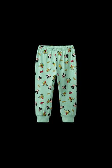 2-6 YEARS/ MICKEY MOUSE © DISNEY T-SHIRT AND TROUSERS PYJAMAS - Ecru by Zara