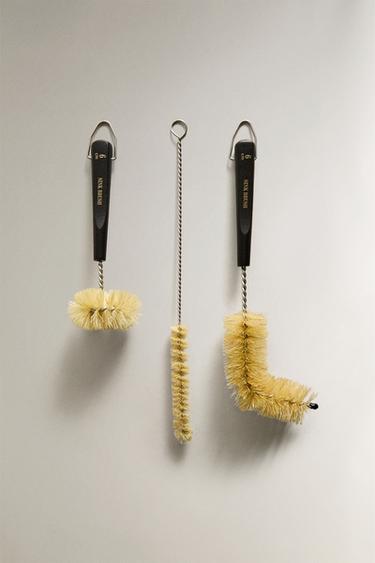 MULTI-PURPOSE WASHING UP BRUSH SET - Black by Zara
