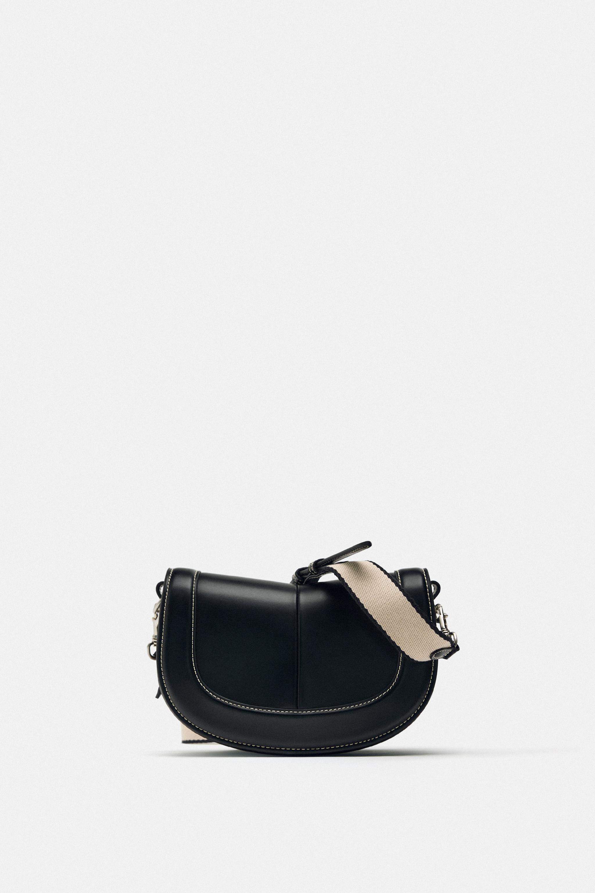 Zara bucket discount bag with topstitching