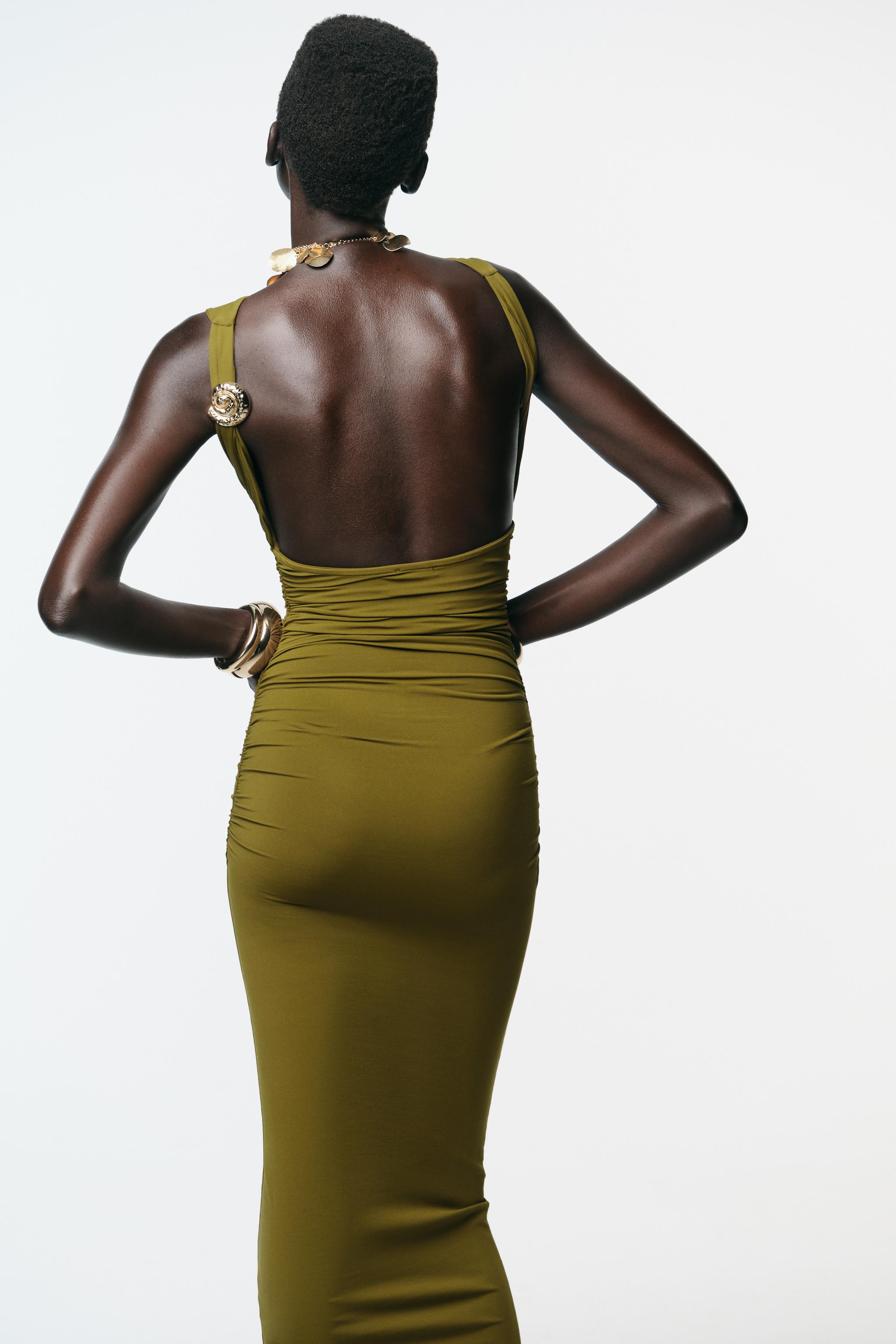 SEASHELL POLYAMIDE DRESS