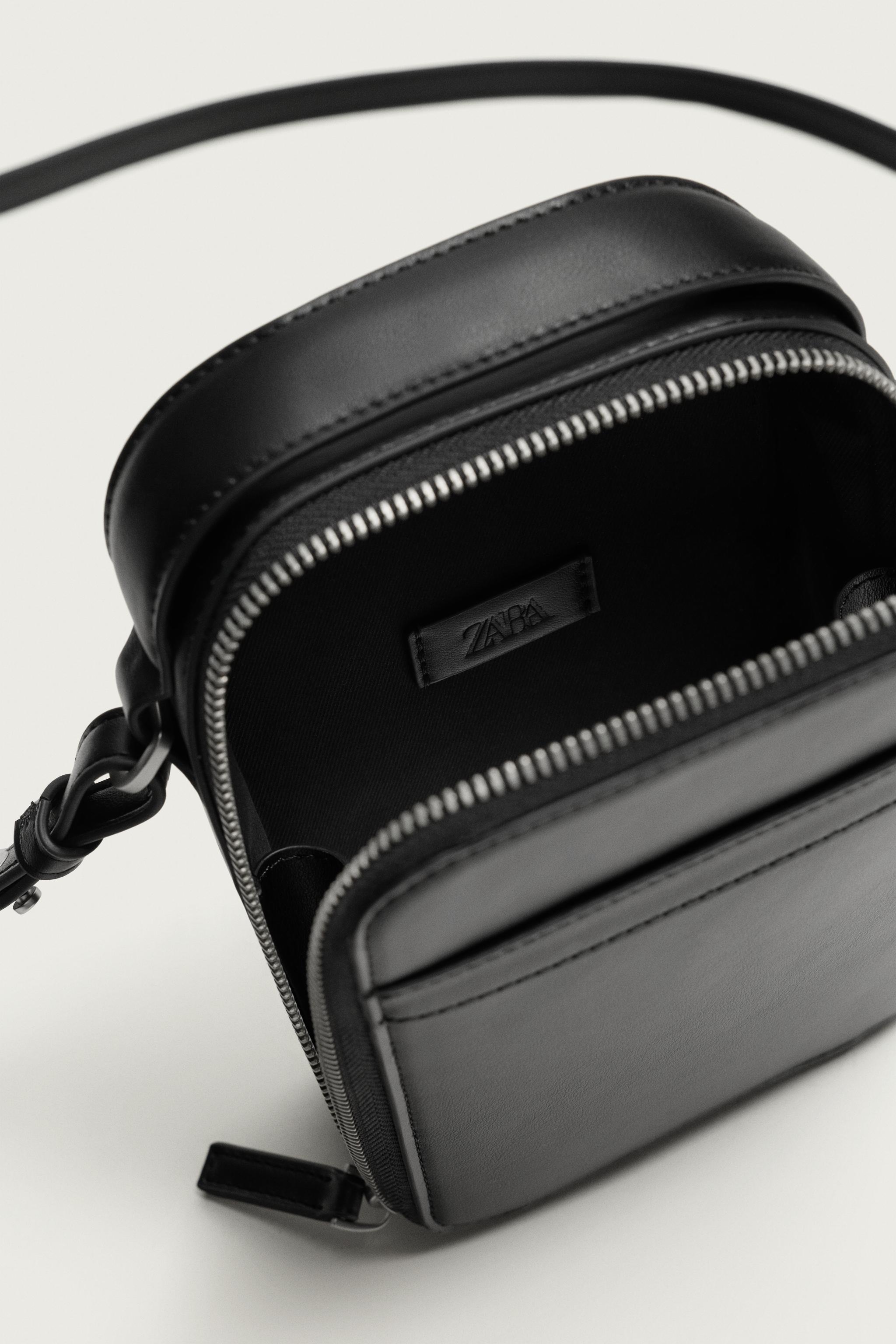 SMOOTH VERTICAL CROSSBODY BAG