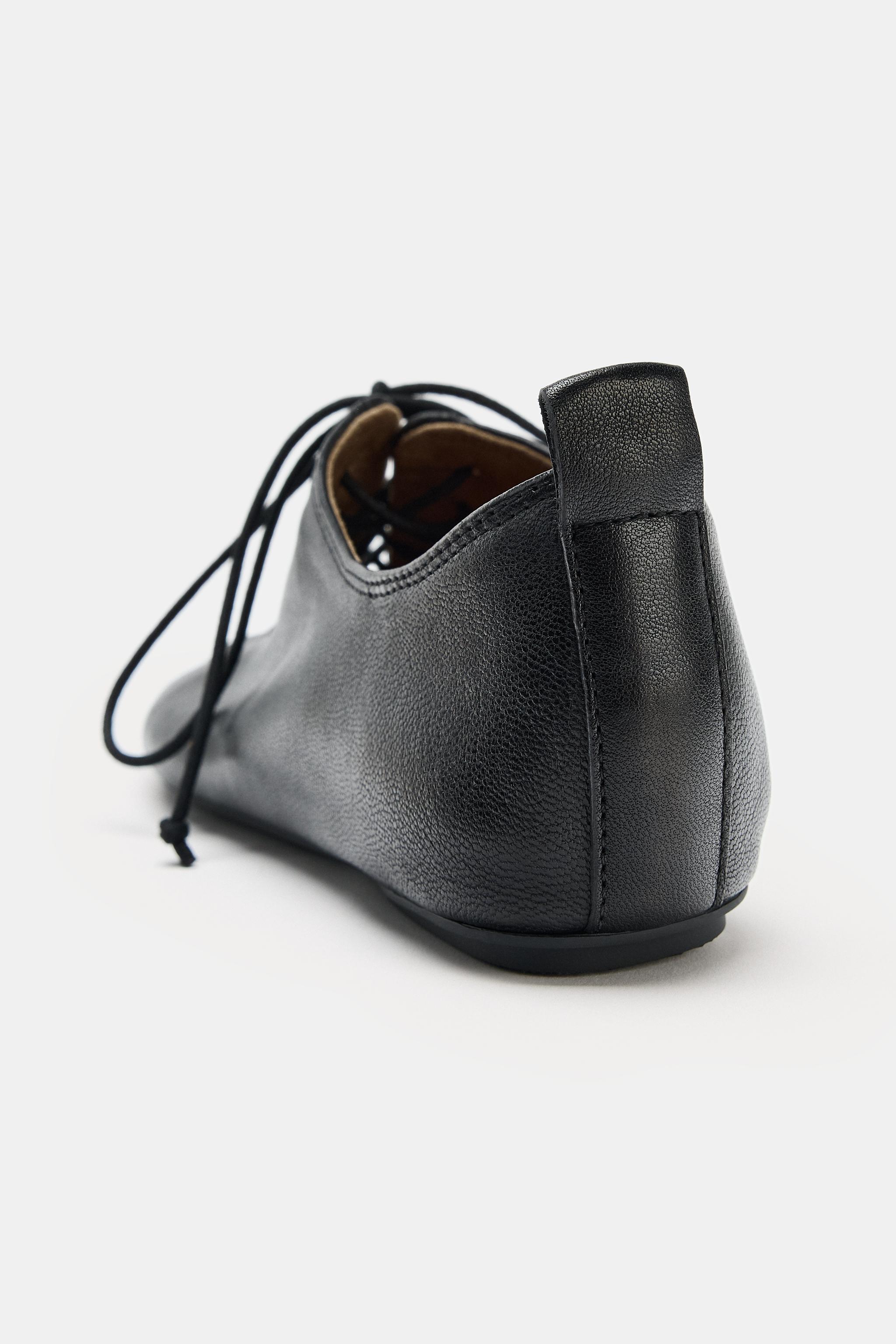 LEATHER BLUCHER SHOES