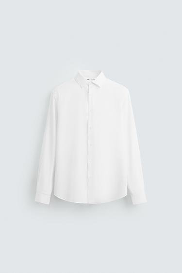 CAMISA SLIM FIT - Branco da Zara