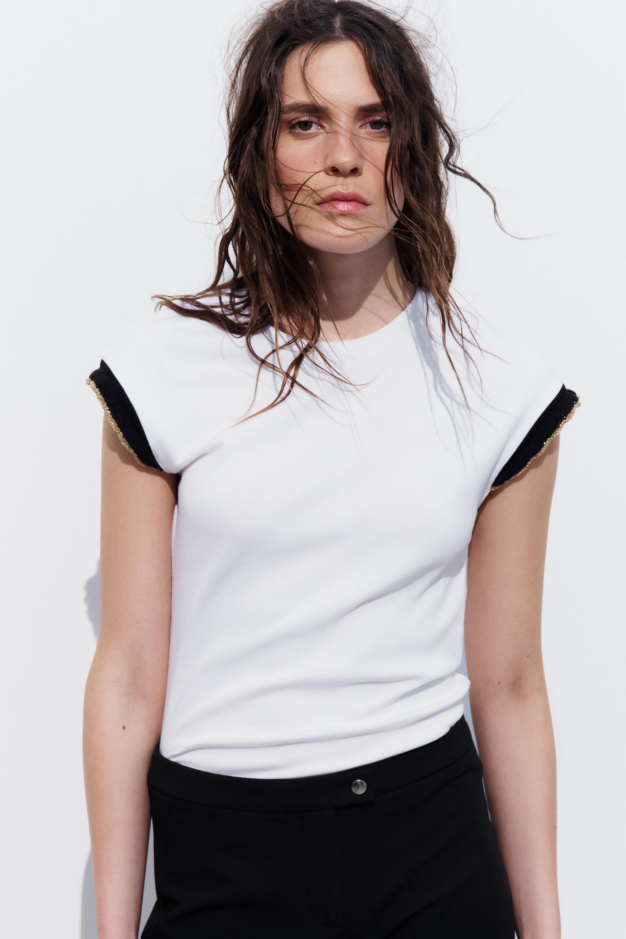 Zara t shirt clearance women