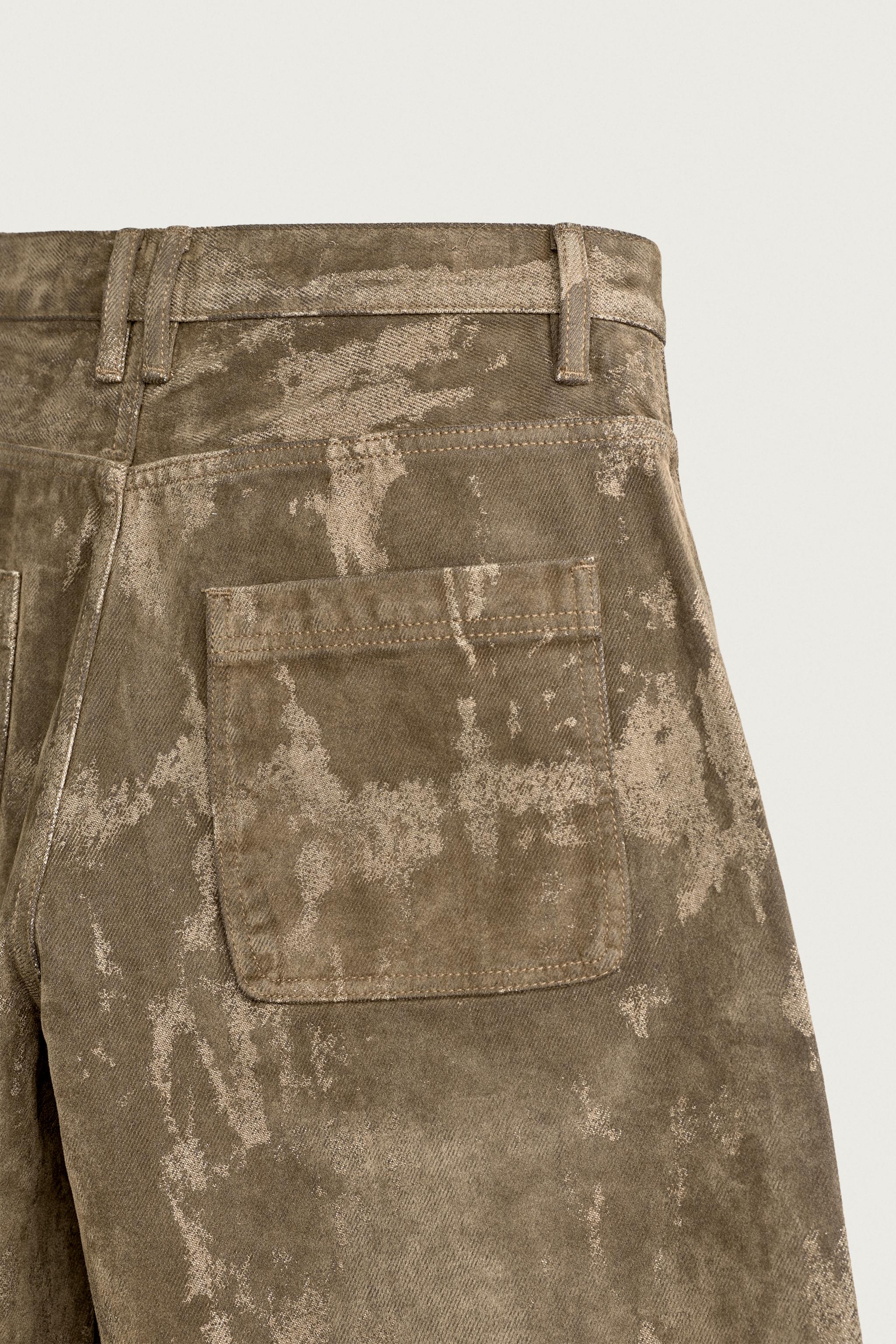 PANTALON CARGO BALLOON FIT FLOCAGE