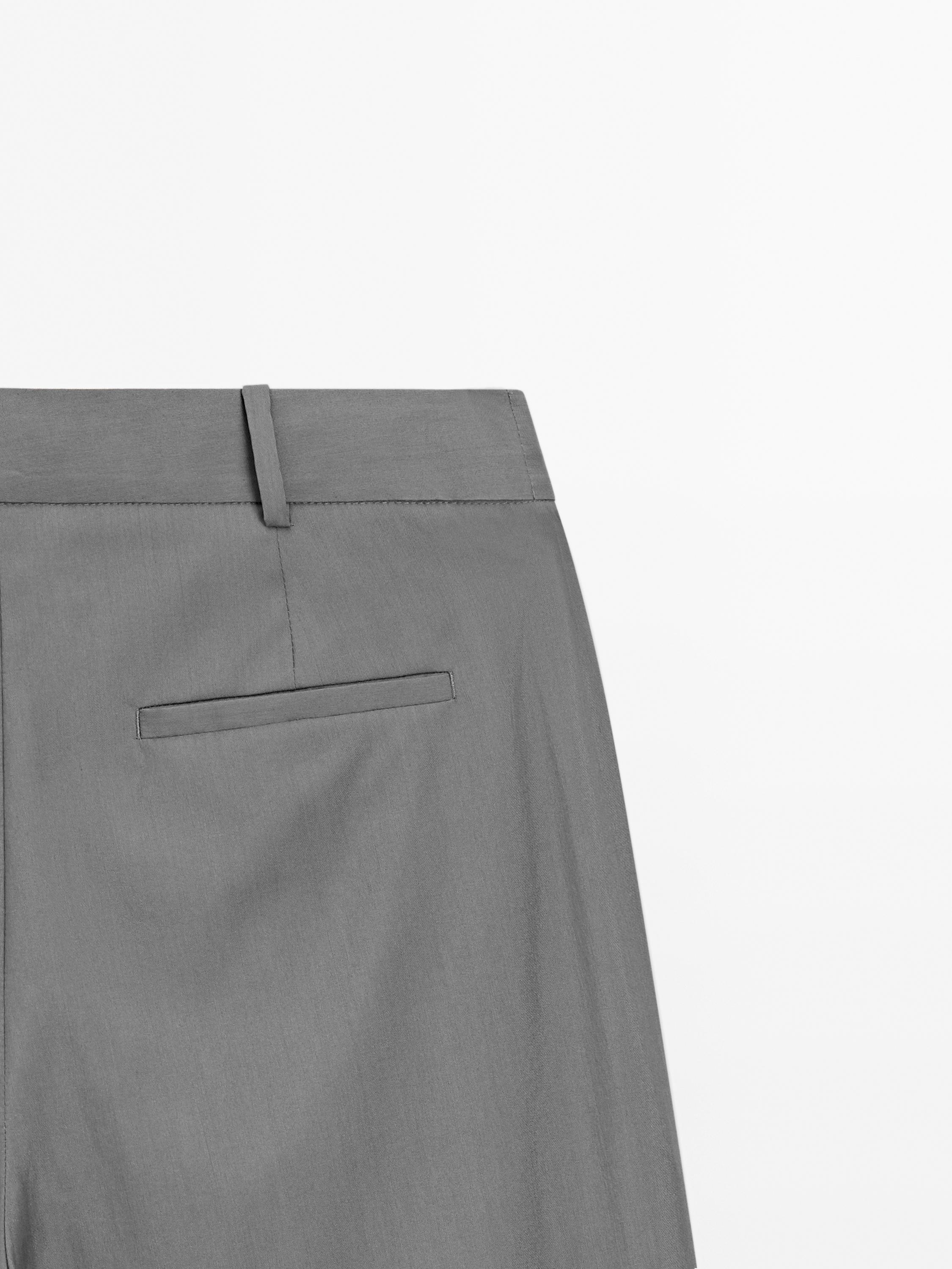 Pantalon fluide à pinces