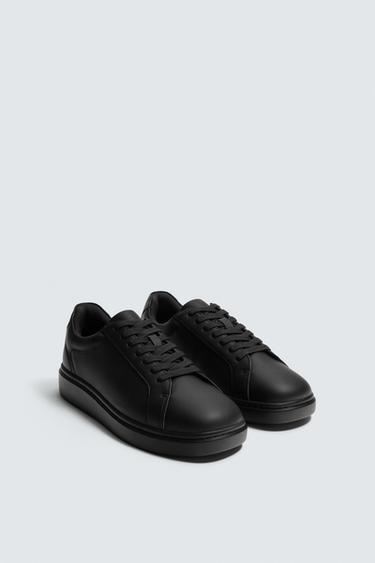 MONOCHROME CHUNKY TRAINERS - Black by Zara