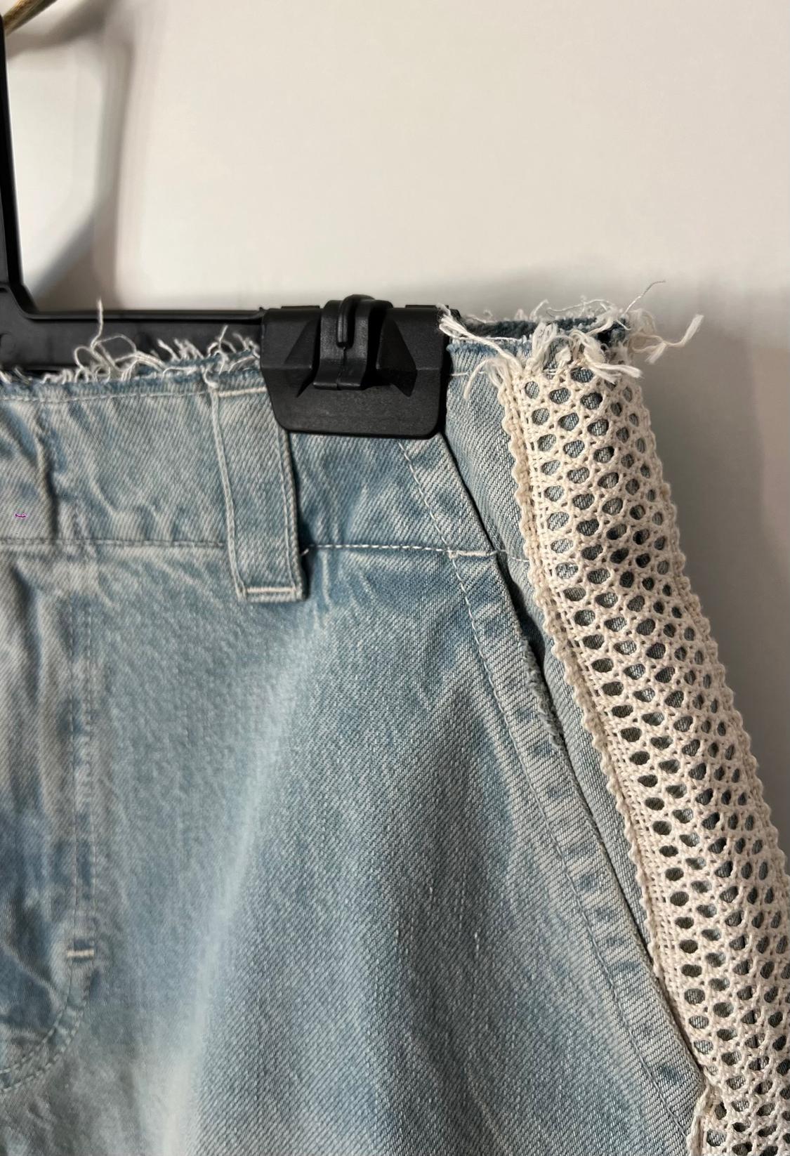 BERMUDA JORTS WITH CROCHET STRIPES - LIMITED EDITION - Image 4