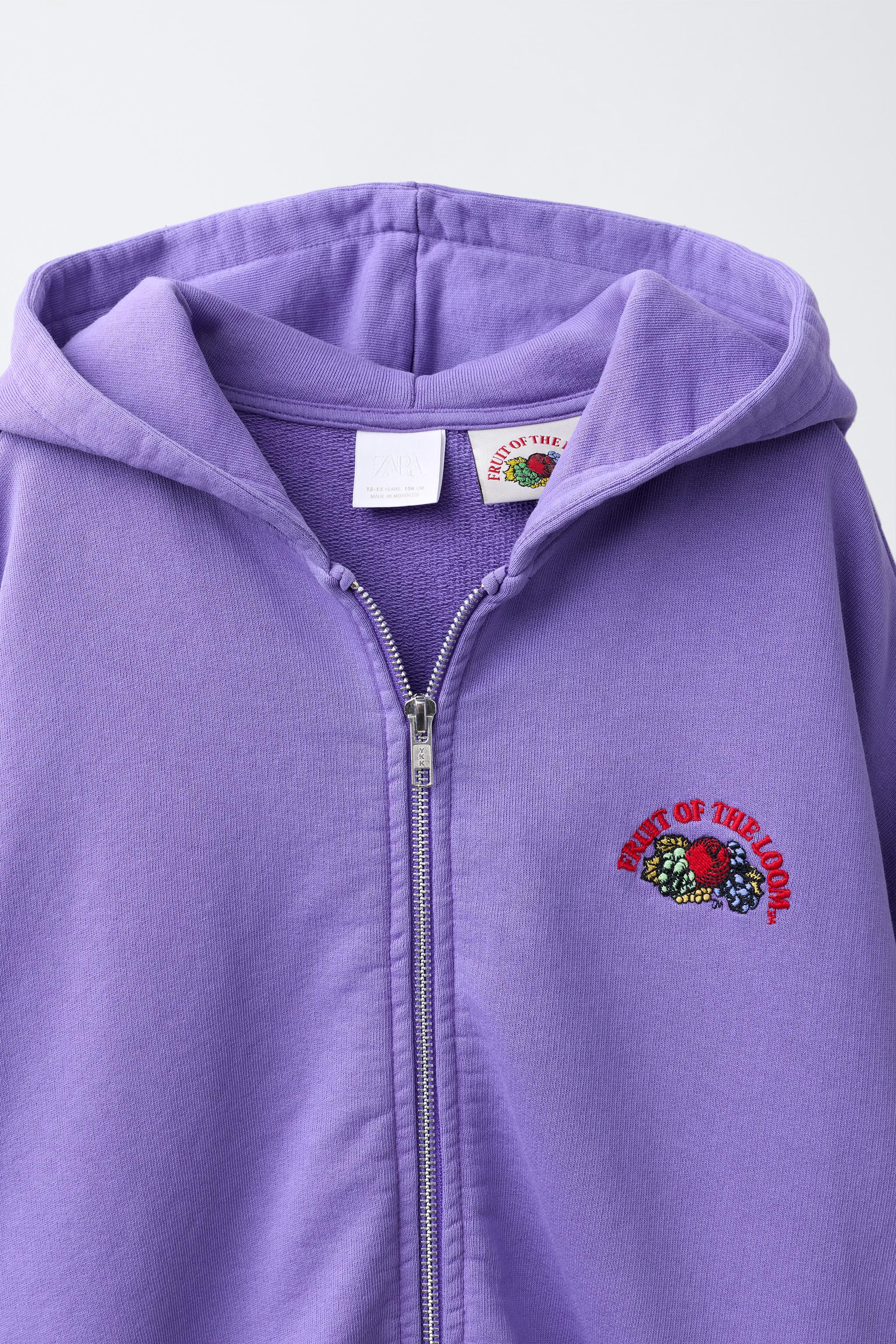 SWEAT ZIPPÉ LOGO FRUIT OF THE LOOM™