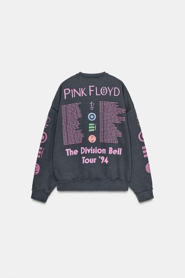 PINK FLOYD© WASHED-EFFECT SWEATSHIRT - Black by Zara - Image 5