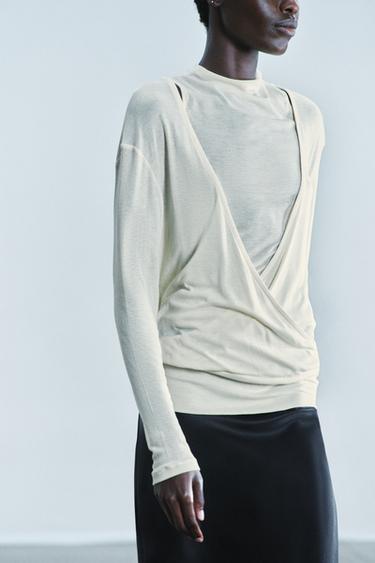 DOUBLE TOP — Ecru 2