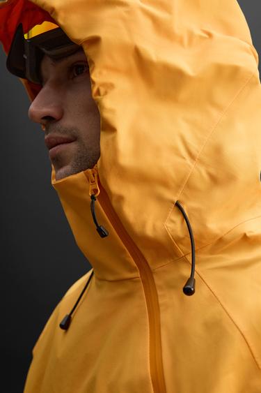 WATERPROOF SKI PARKA WITH POUCH POCKET - Yellow by Zara - Image 7