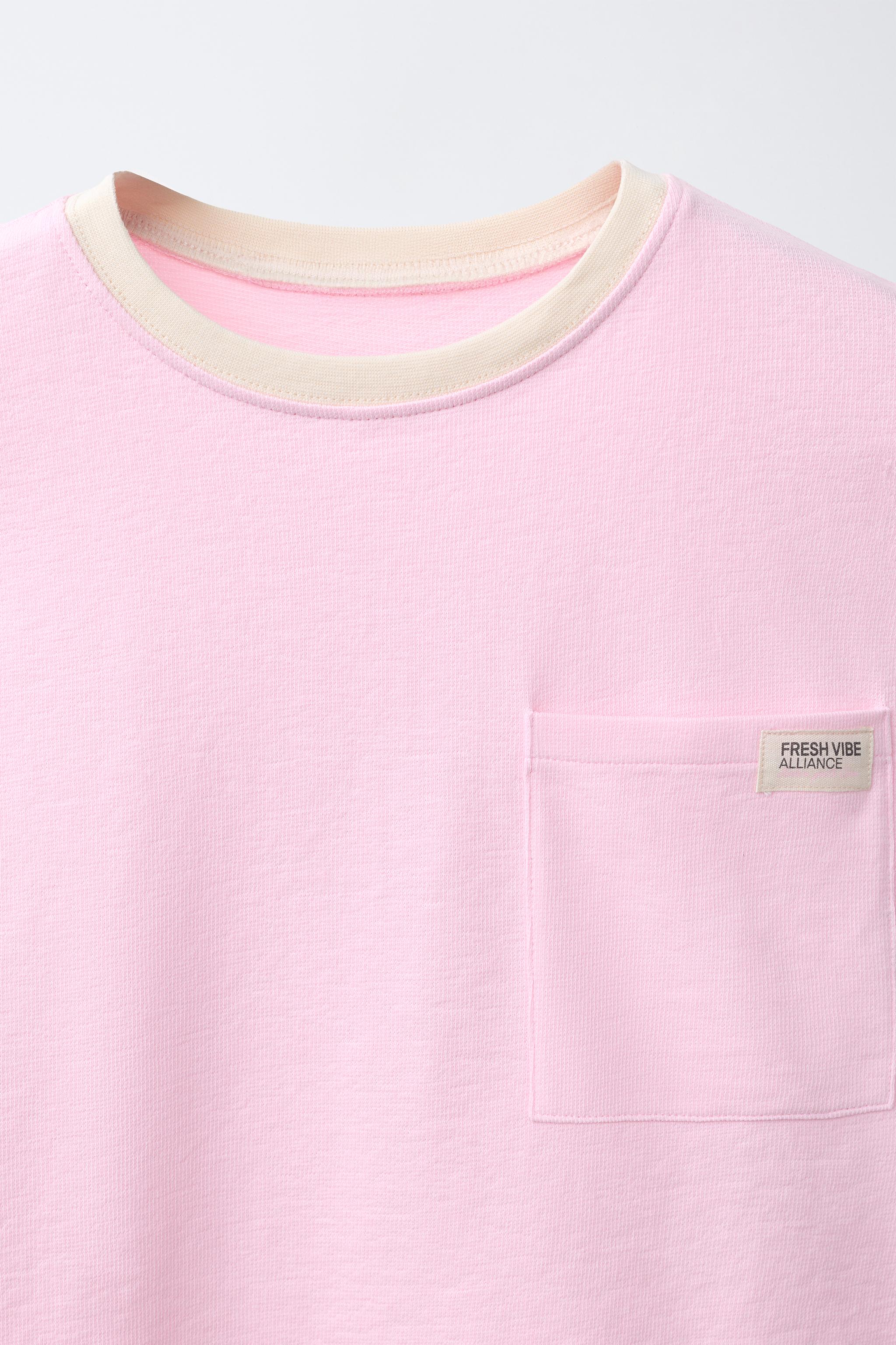 AGES 6-14/ PLAIN POCKET PYJAMAS