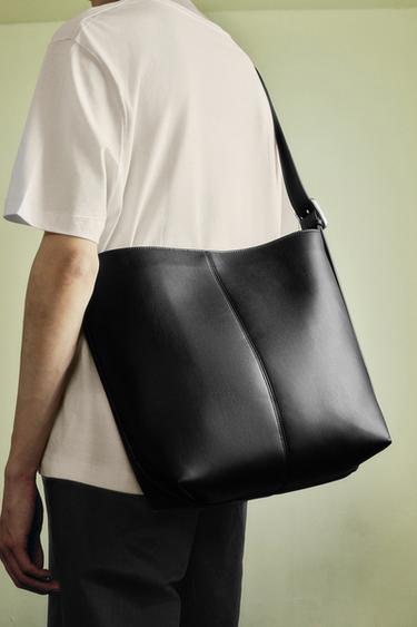 PLAIN TOTE BAG - Black by Zara