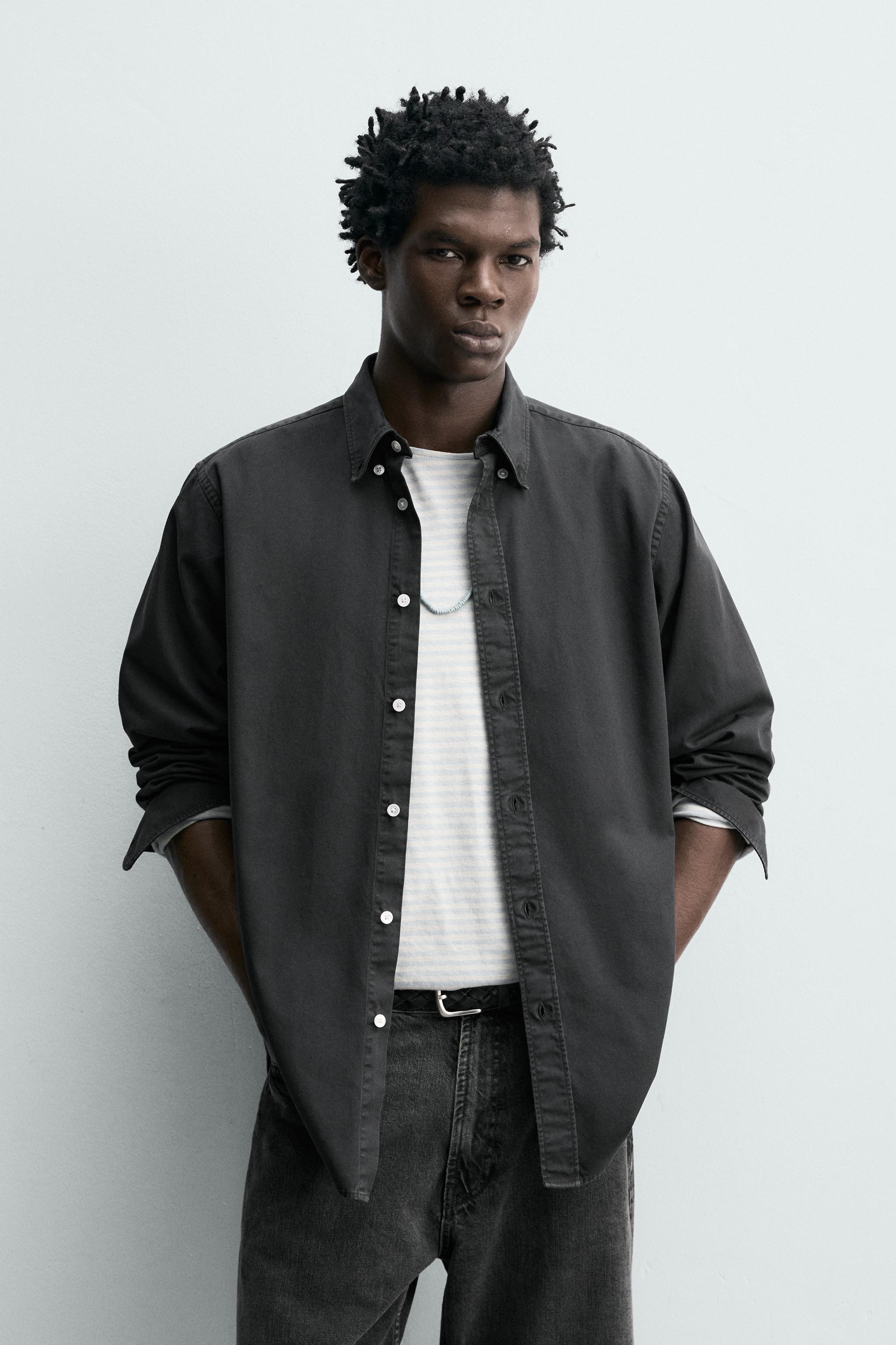 REGULAR FIT COTTON SHIRT