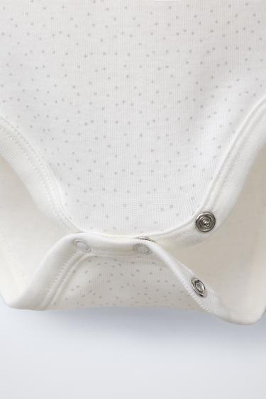 5-PACK OF CHICK PRINT BODYSUITS - camel by Zara - Image 3