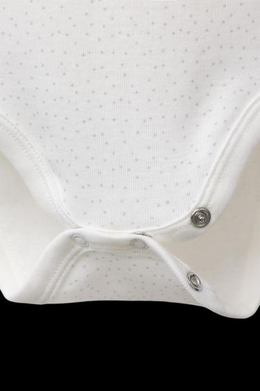 Zara FIVE-PACK OF CHICK BODYSUITS - taupe brown