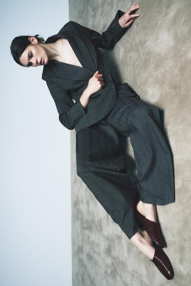 LIMITED EDITION LEATHER MULES - Chocolate Brown by Zara - Image 0