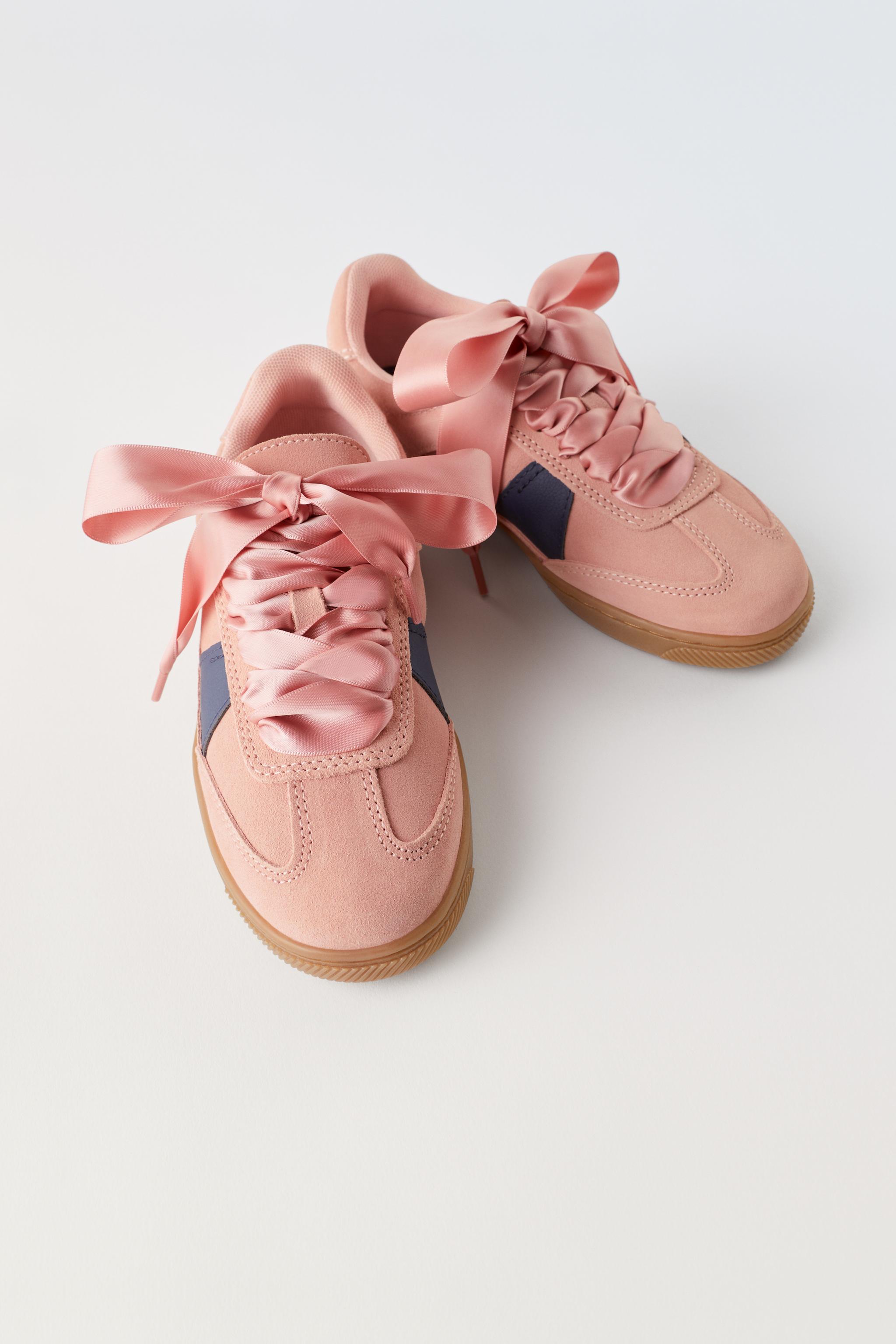 Zara sneaker rosa sale