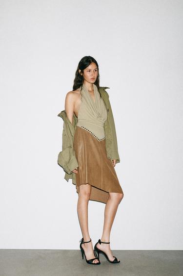 SANDALES BRIDES ET NŒUD - Noir de Zara - Image 0