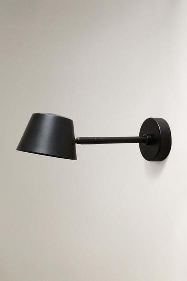 LAMP | IRON WALL LIGHT - Black Zara