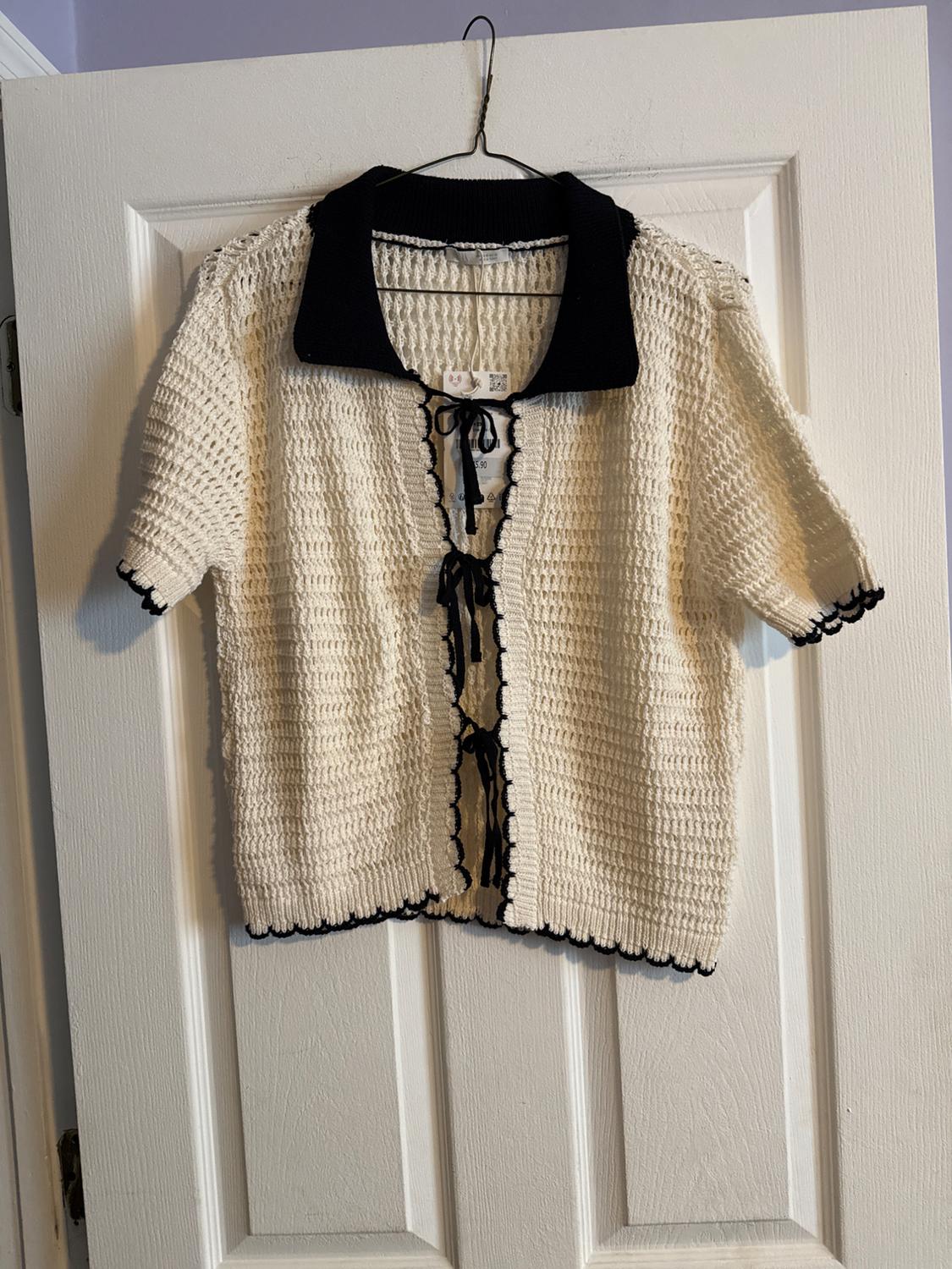 TOP CUELLO POLO CROCHET - Image 3