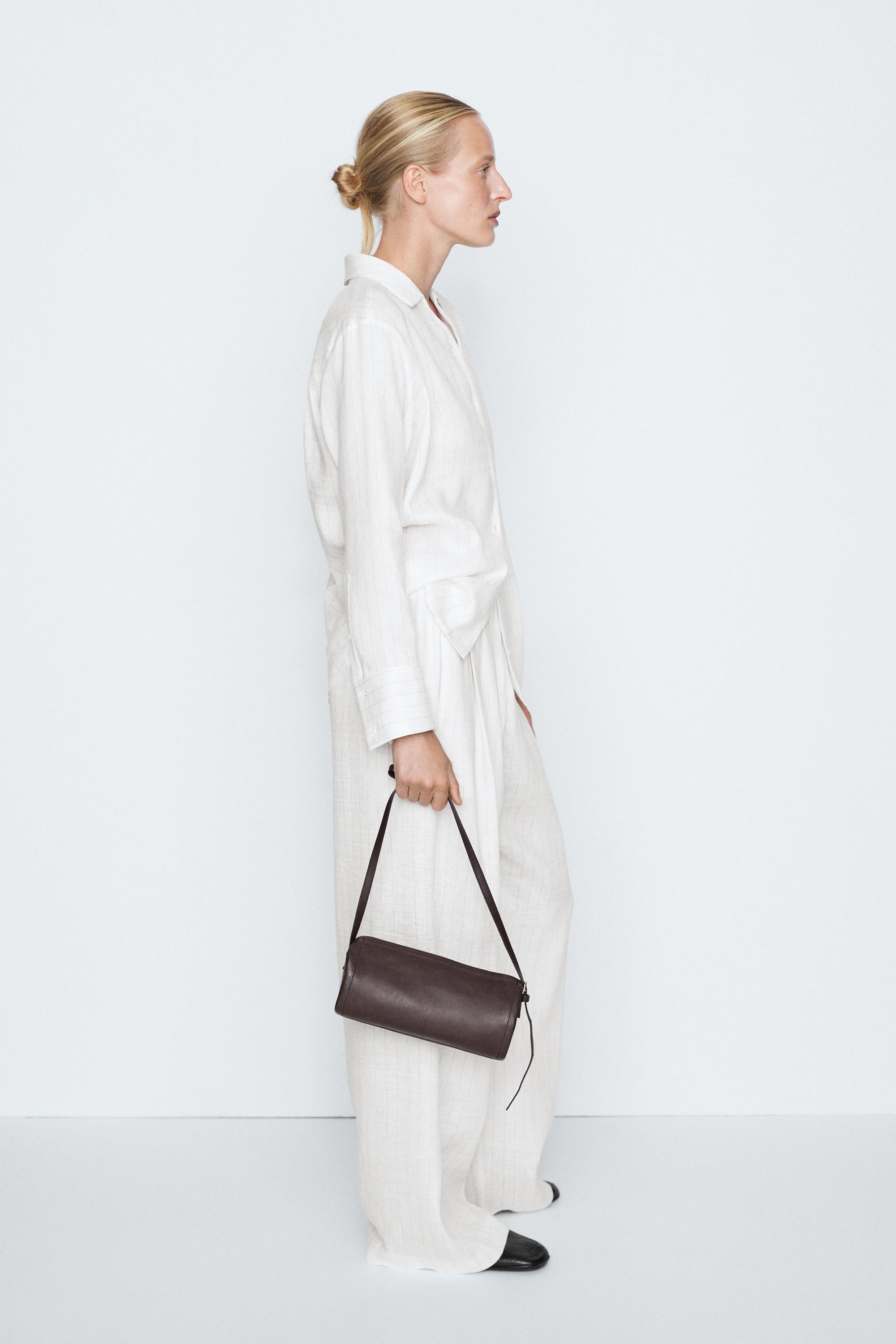 Striped pleated flowing pants - STUDIO