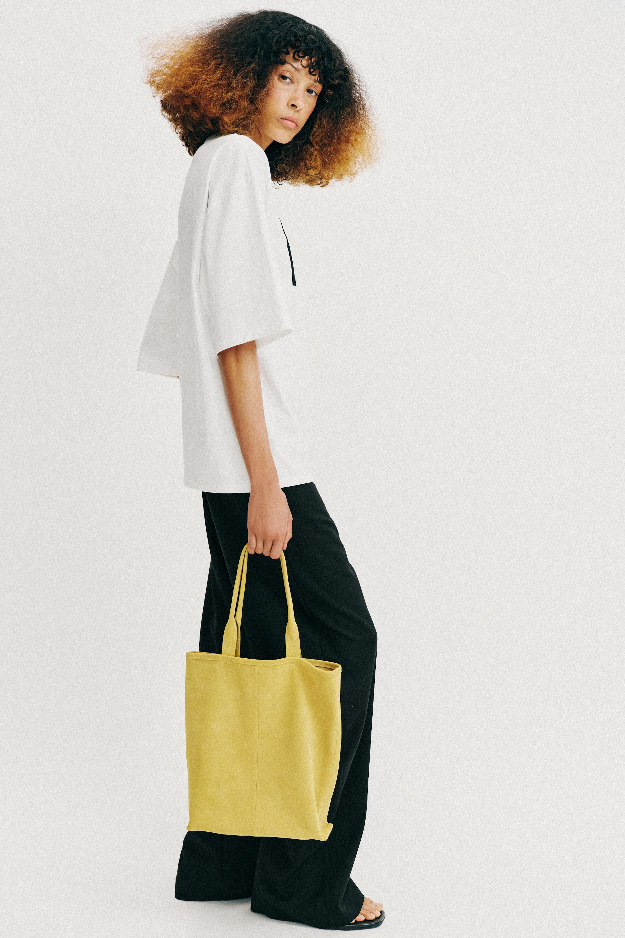 YAZILI OVERSIZE T-SHIRT - Görsel 3