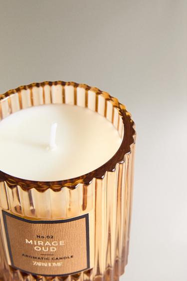 (175 G) BOUGIE PARFUMÉE MIRAGE OUD - jaune de Zara - Image 2