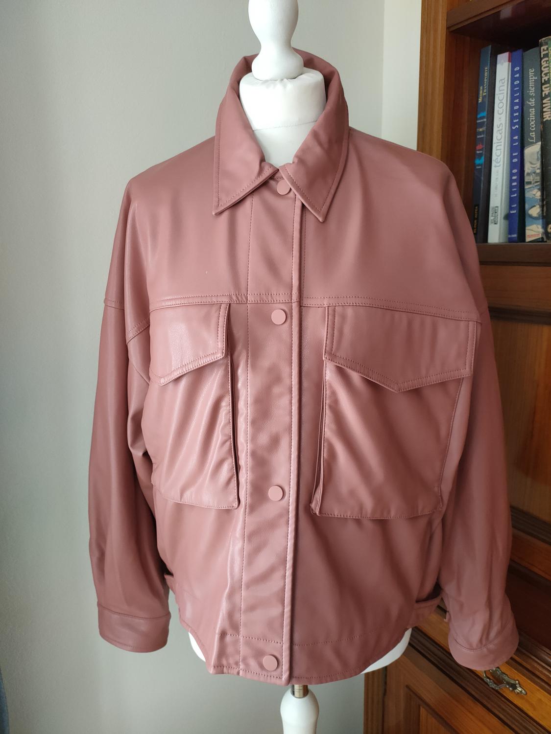 FAUX LEATHER JACKET