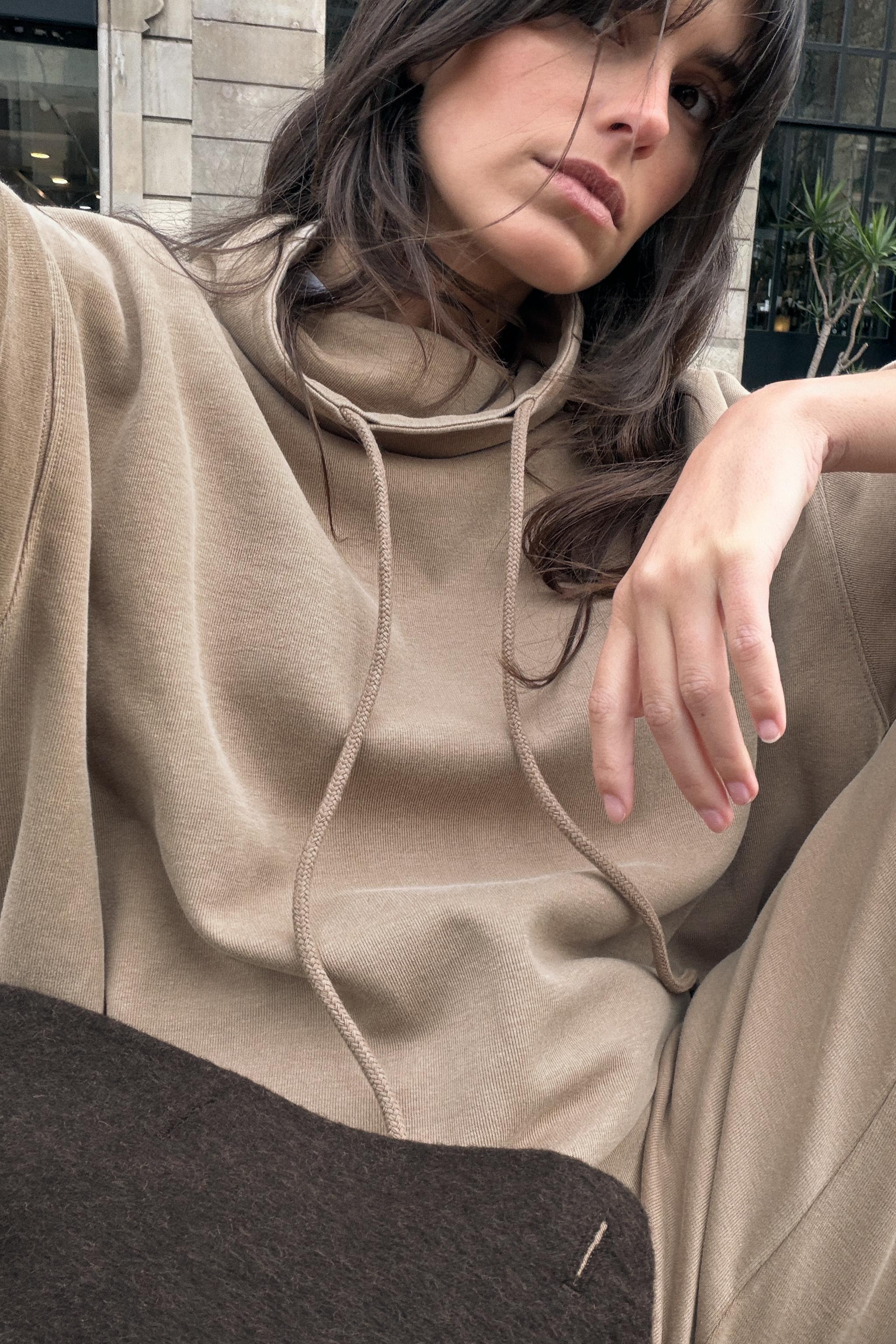 SWEAT INTERLOCK EFFET DÉLAVÉ