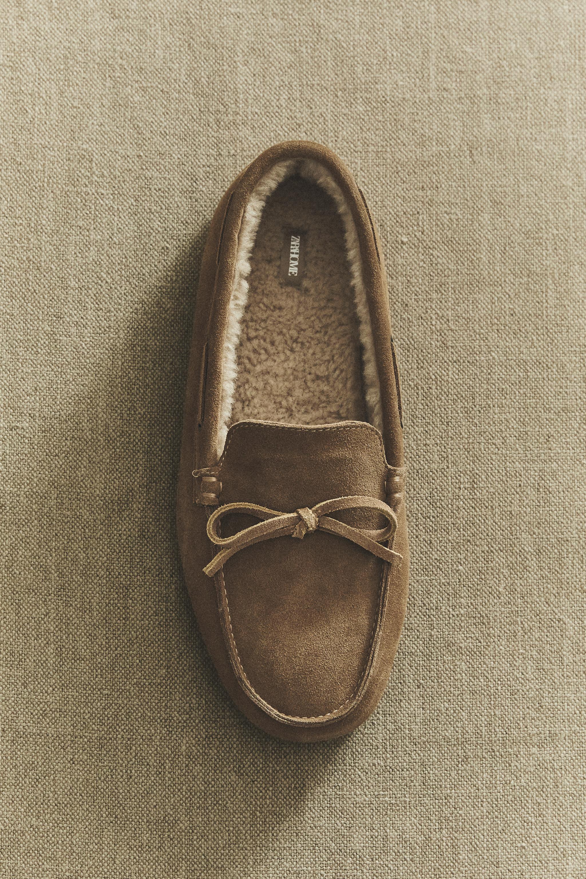 WARM LEATHER MOCCASINS