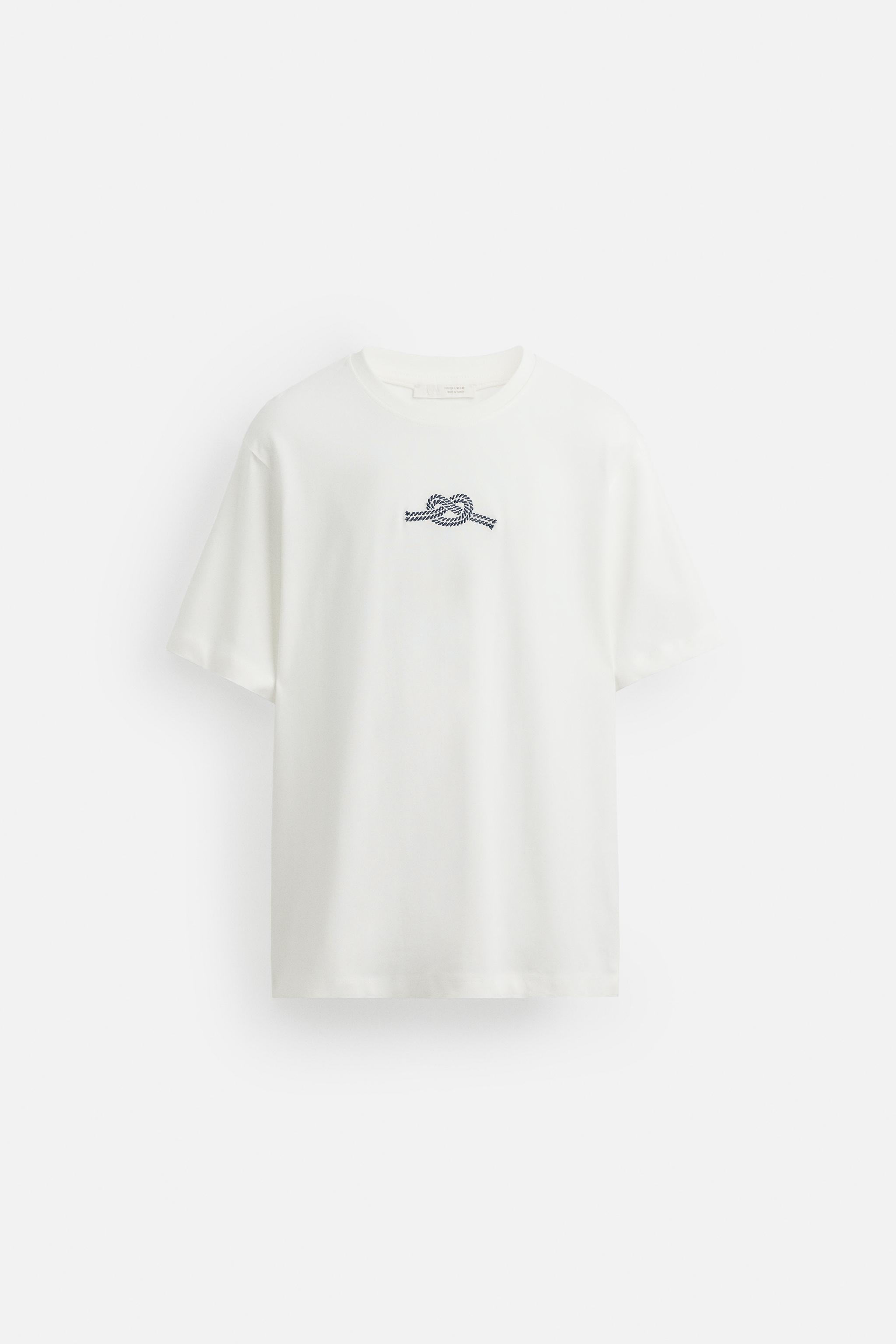 COMBINED EMBROIDERY T-SHIRT