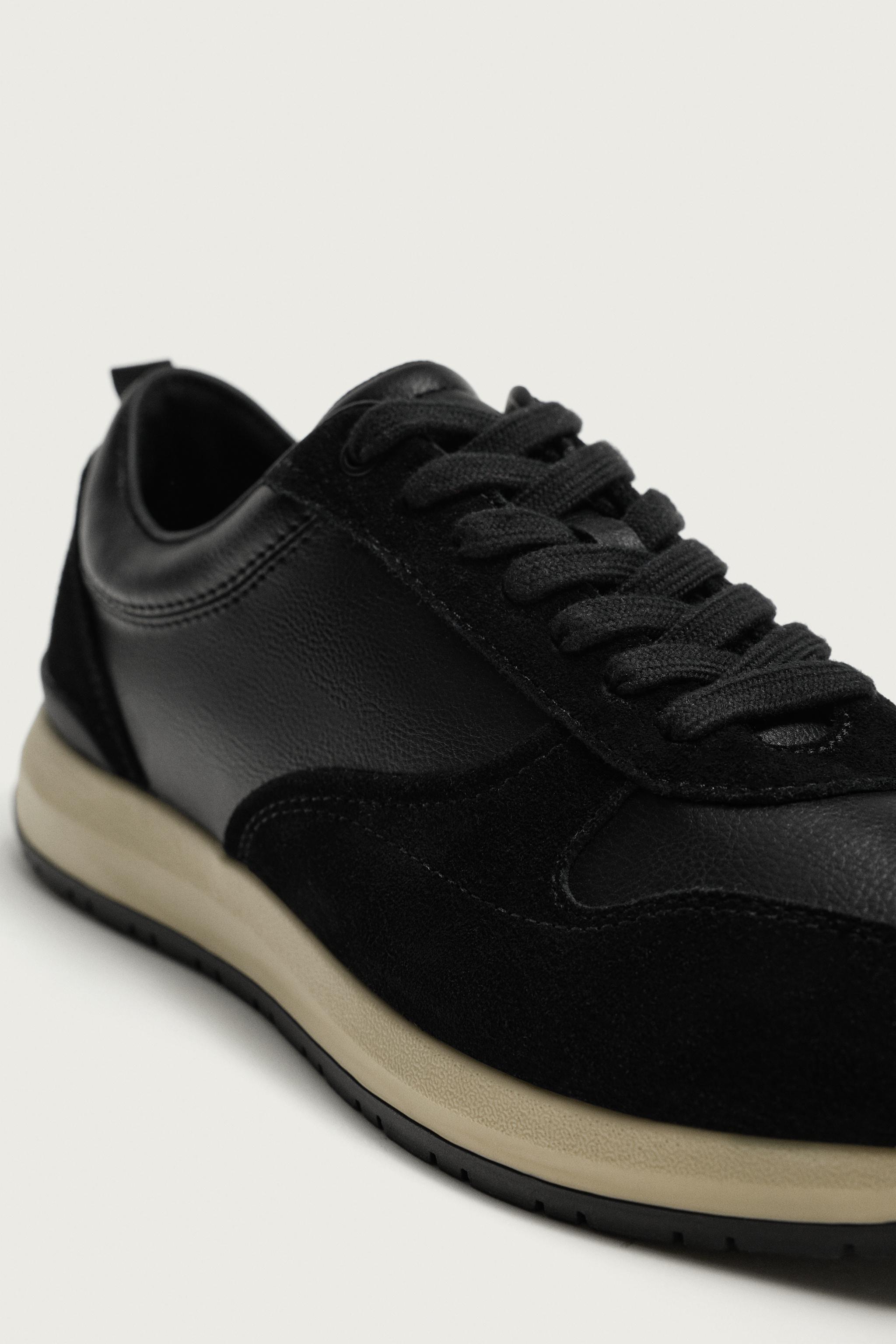 Zara DERİ DETAYLI CASUAL SPOR AYAKKABI görsel 6