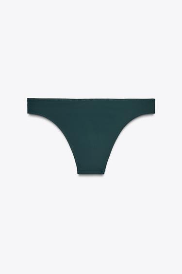 BAS DE BIKINI - Vert bouteille de Zara - Image 6