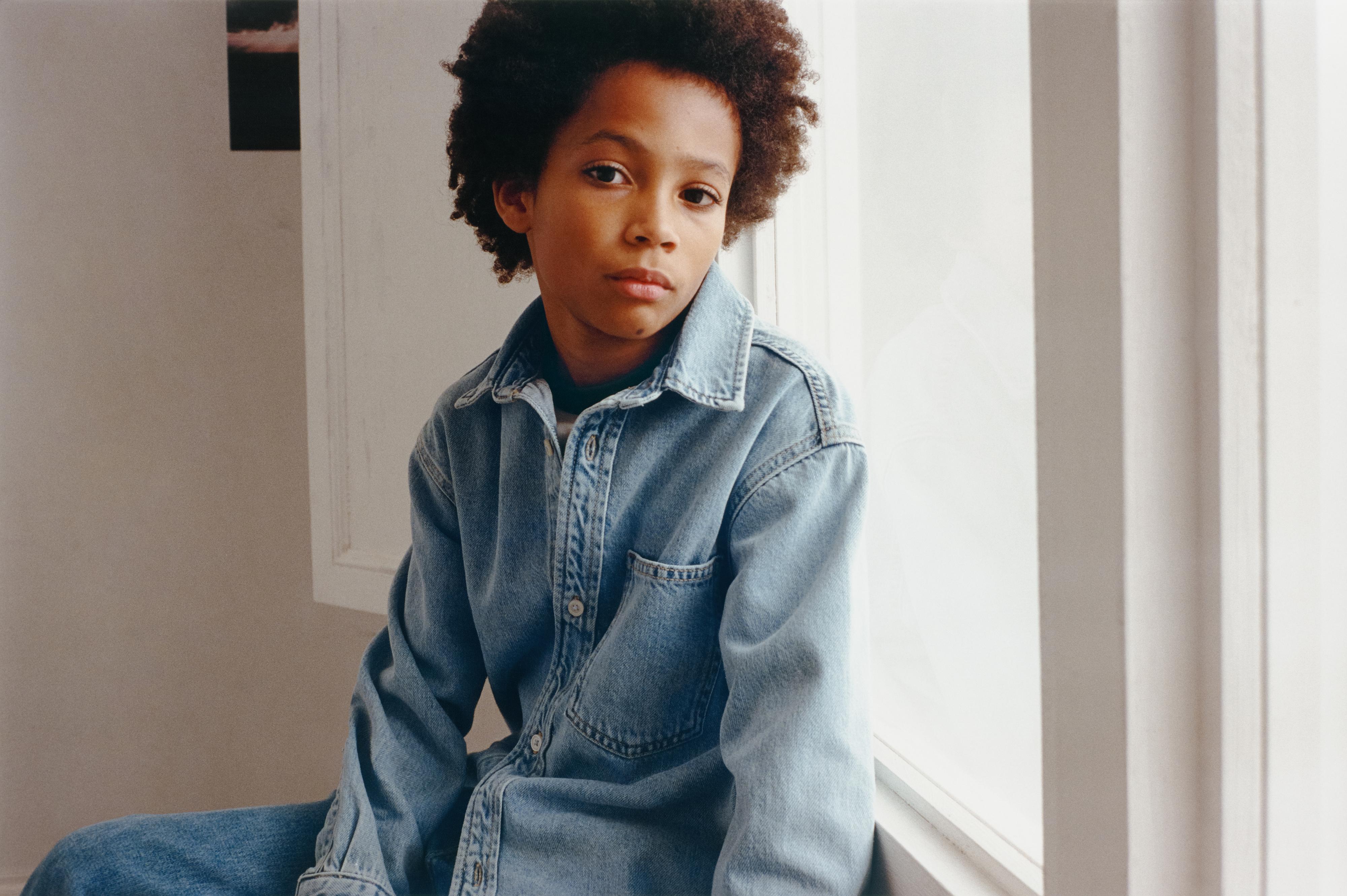 DENIM SHIRT — Blue