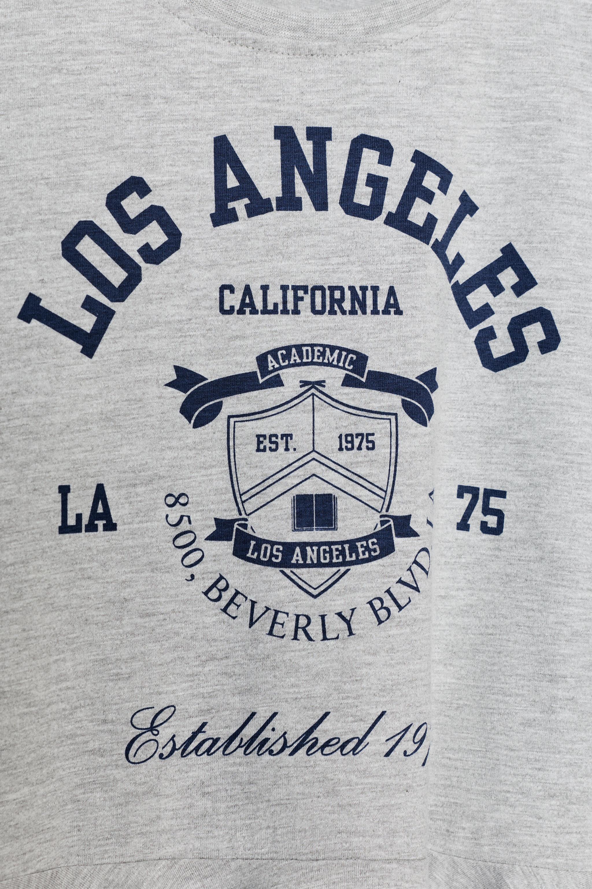 VARSITY RUFFLE T-SHIRT