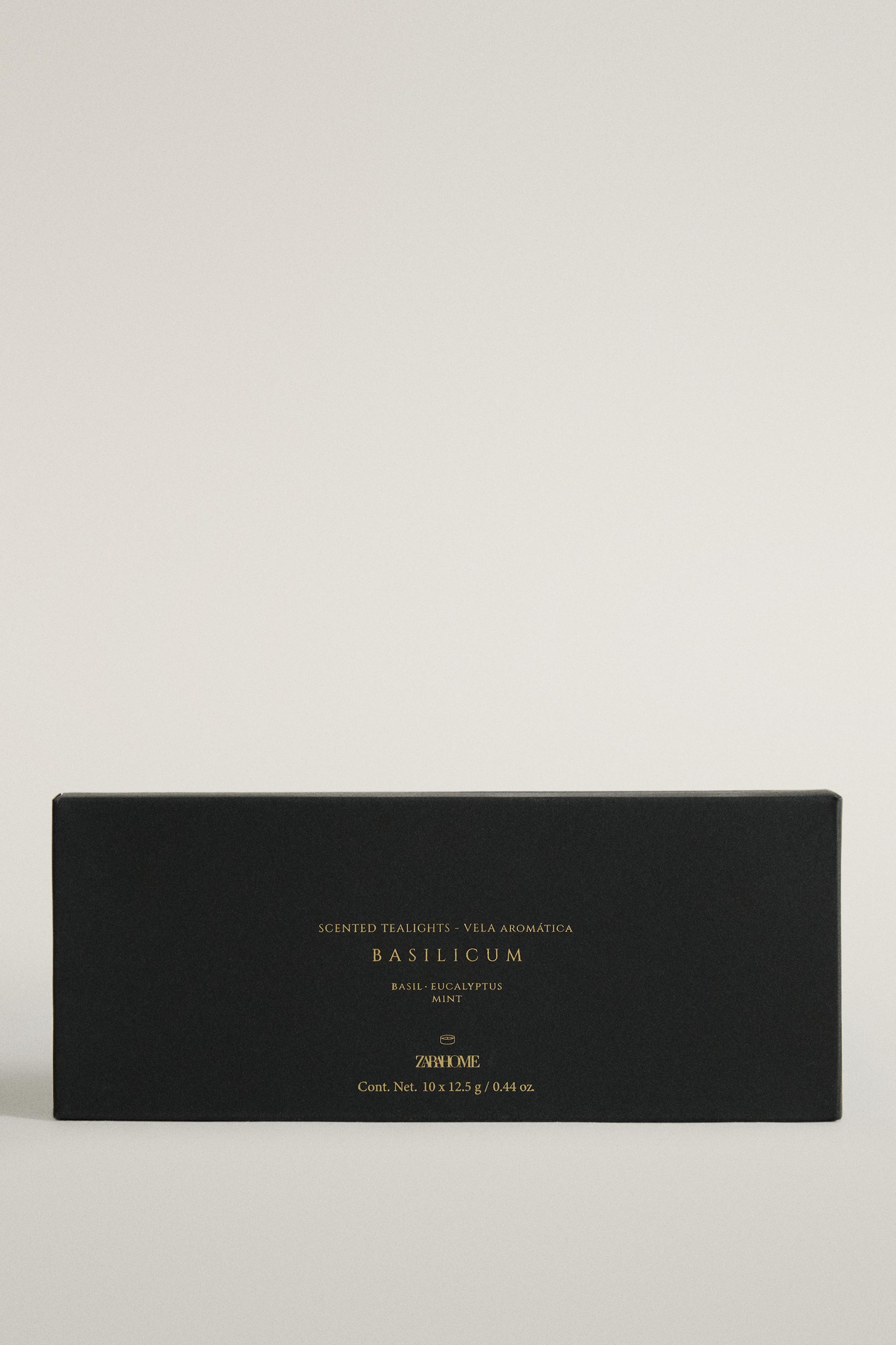 PACK OF BASILICUM TEALIGHT CANDLES (10)