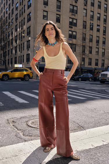 FLOWING VEST TOP - Yellow by Zara - Image 0