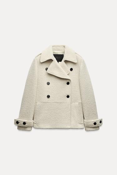 ZW COLLECTION KABT BOUCL S VLNOU - Prodn od Zara