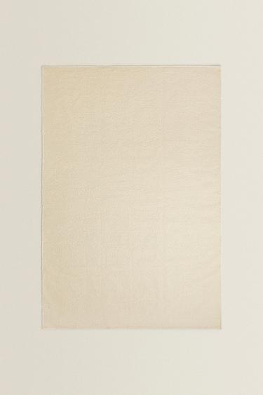 TAPPETO LANA ONDE - Bianco sporco di Zara
