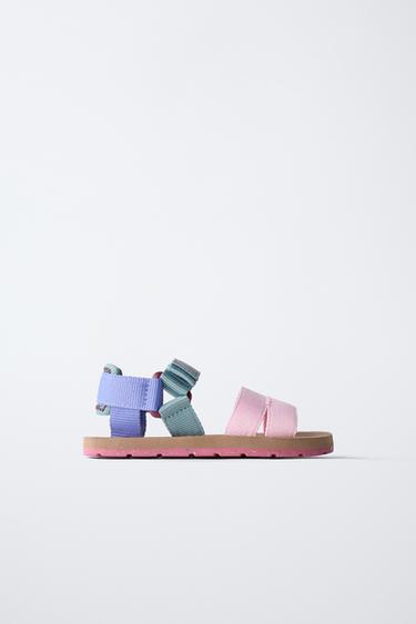 SANDALIA TÉCNICA COLOR - Rosa de Zara